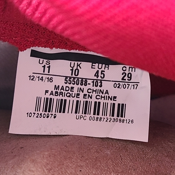 NIKE - Jordan 1 high OG "METALLIC RED" - Picture 9 of 12